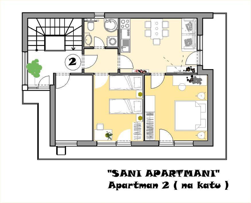 Sani Apartments Sveti Kriz Zacretje Exterior photo